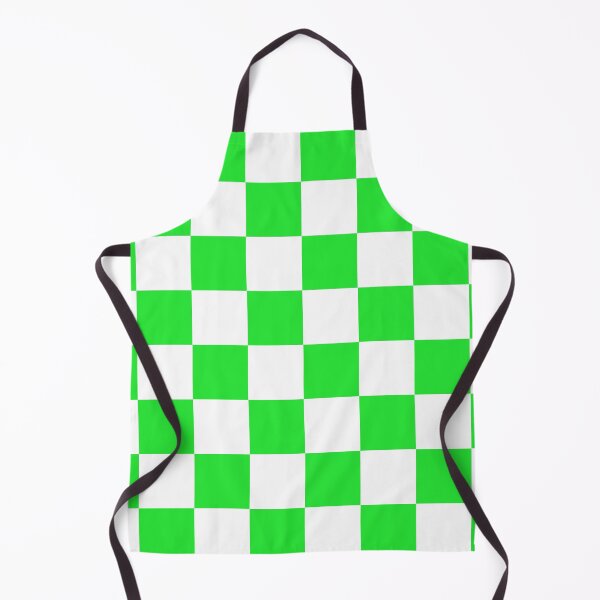 Item preview, Pattern Chessboard White And Green designed and sold by Patternsthetic.