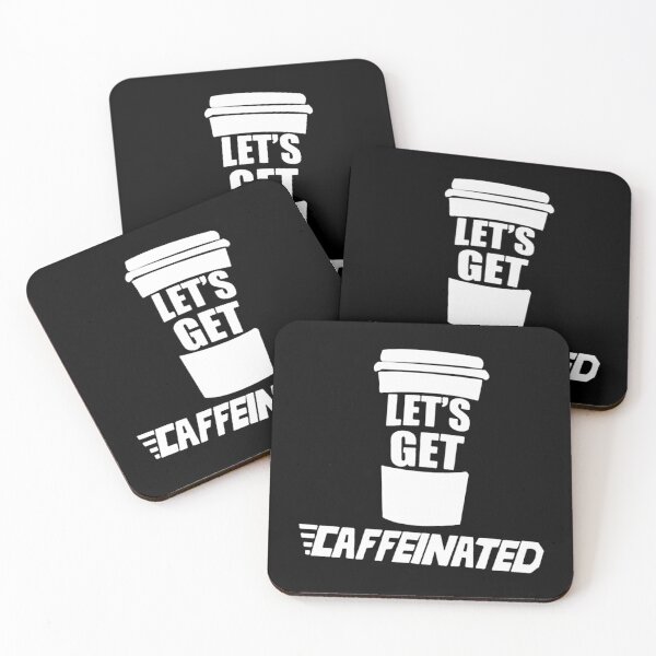 Item preview, Let's Get Caffeinated designed and sold by kukuhivanart.
