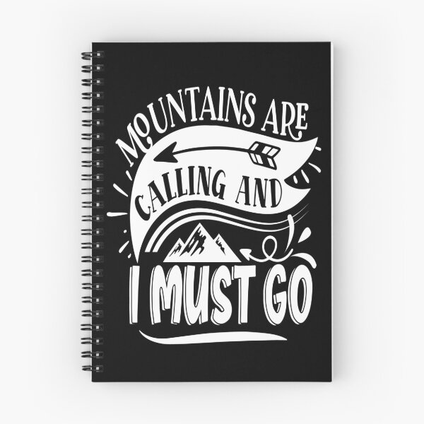 Item preview, mountains are calling and i must go - Berge Spruch designed and sold by Raeolus.