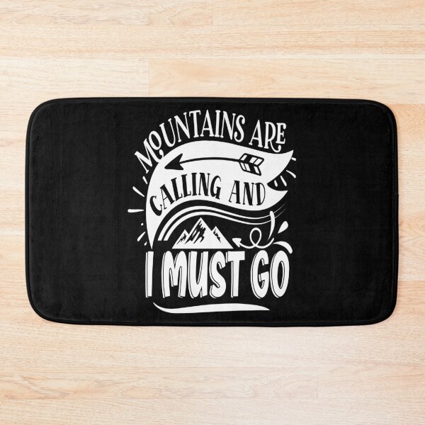 Item preview, mountains are calling and i must go - Berge Spruch designed and sold by Raeolus.