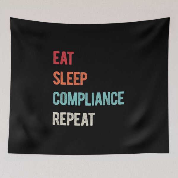 Item preview, Compliance Manager Funny designed and sold by artworkbyrihen.
