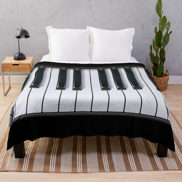 Piano Throw Blanket