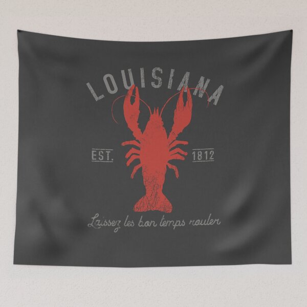 Item preview, Louisiana Crawfish Laissez Les Bon Temps Rouler designed and sold by UglyPelican.