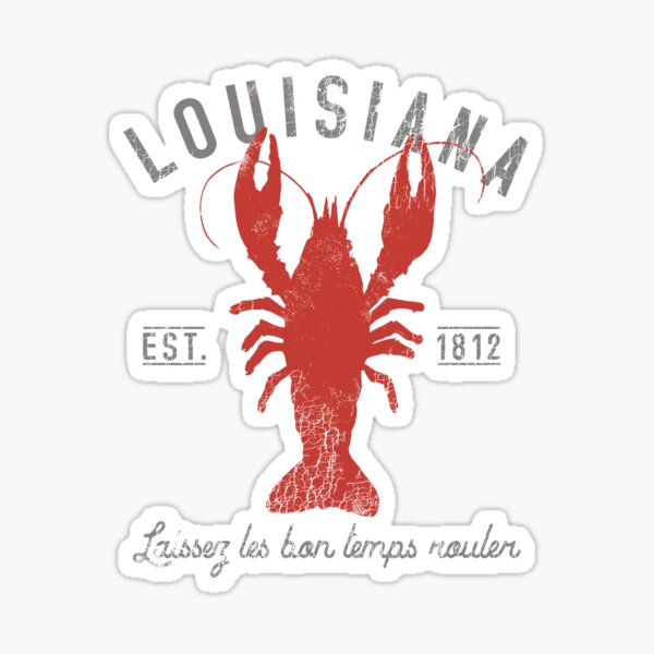 Item preview, Louisiana Crawfish Laissez Les Bon Temps Rouler designed and sold by UglyPelican.