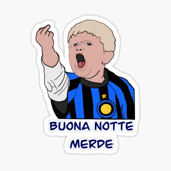 Item preview, Buona notte merde designed and sold by Blaknbloo.