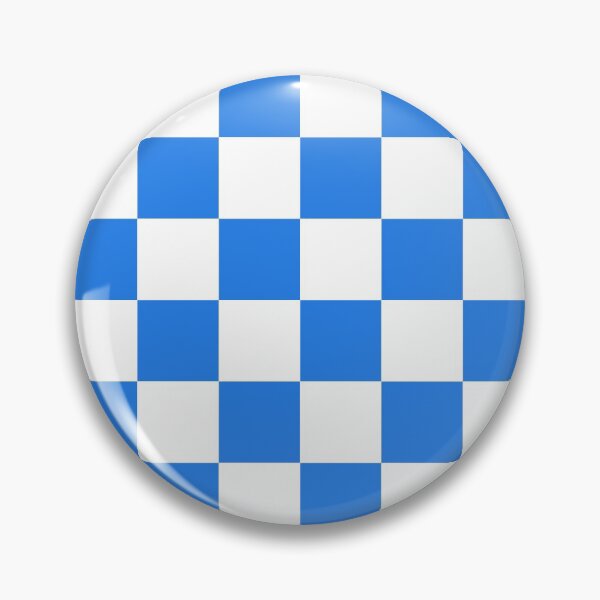 Item preview, Pattern Chessboard White And Dark Blue designed and sold by Patternsthetic.