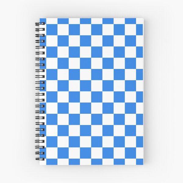 Item preview, Pattern Chessboard White And Dark Blue designed and sold by Patternsthetic.