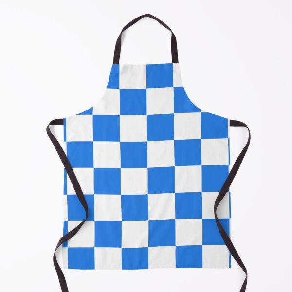 Item preview, Pattern Chessboard White And Dark Blue designed and sold by Patternsthetic.