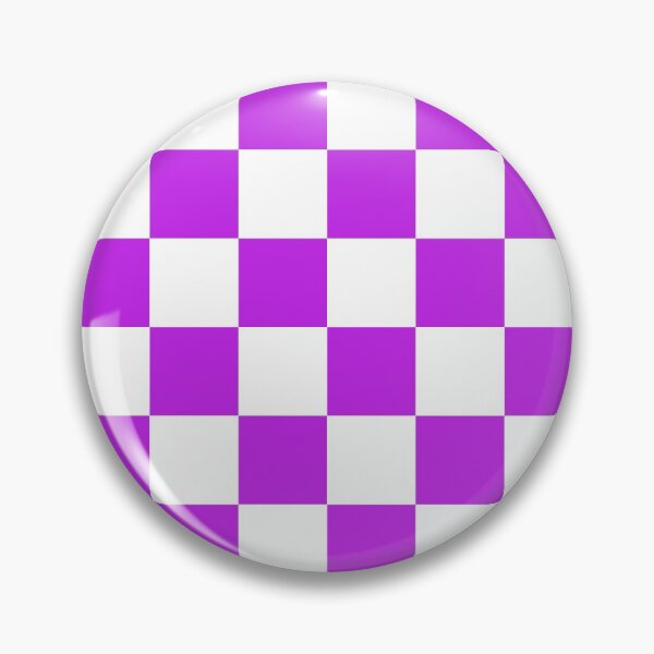 Item preview, Pattern Chessboard White And Purple designed and sold by Patternsthetic.