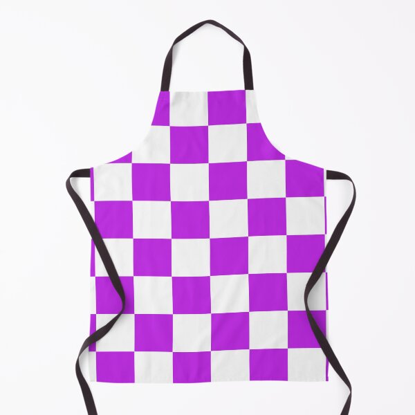 Item preview, Pattern Chessboard White And Purple designed and sold by Patternsthetic.