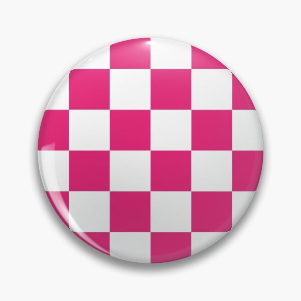 Item preview, Pattern Chessboard White And Pink designed and sold by Patternsthetic.