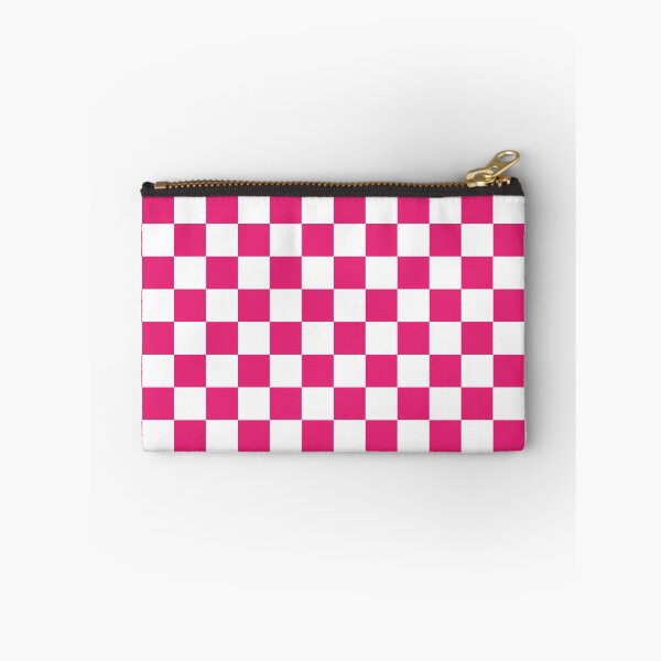 Item preview, Pattern Chessboard White And Pink designed and sold by Patternsthetic.