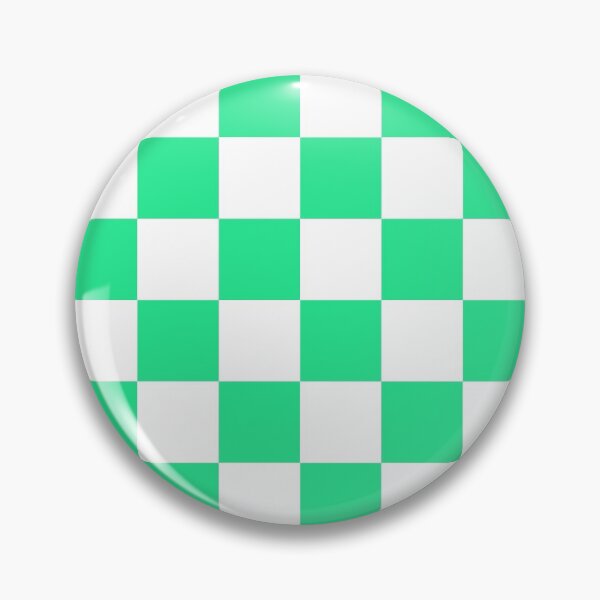 Item preview, Pattern Chessboard White And Turquoise designed and sold by Patternsthetic.