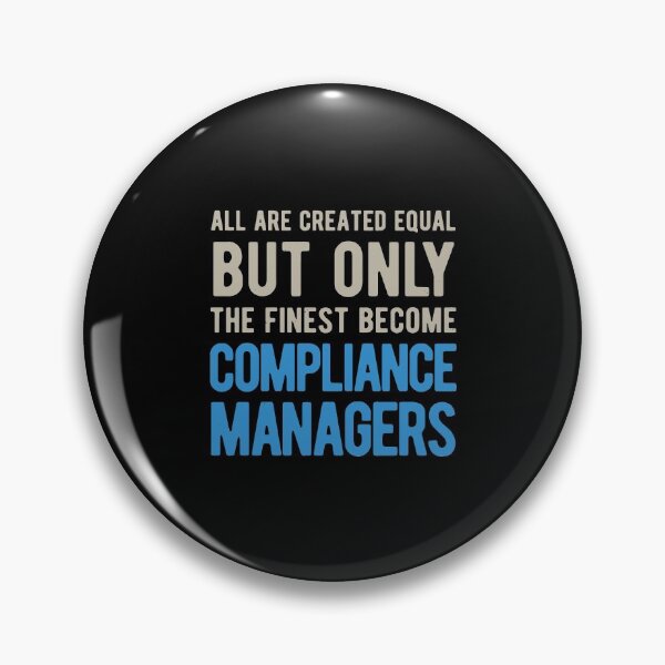Item preview, Compliance Manager Funny designed and sold by artworkbyrihen.
