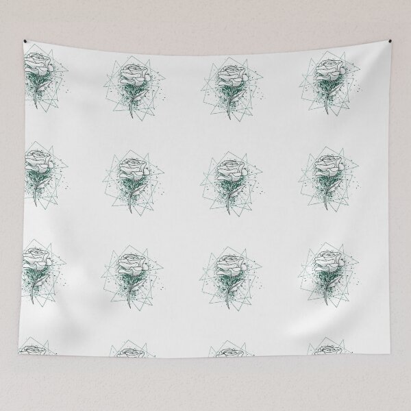 Item preview, White rose color grid (green) designed and sold by MarvelousPSart.
