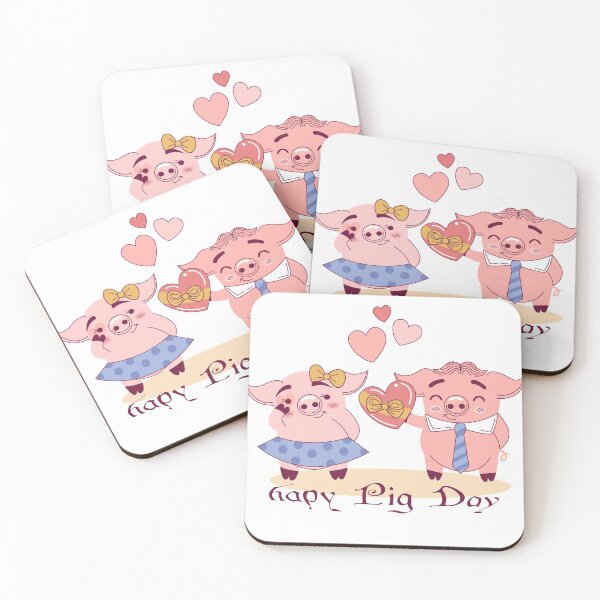 Item preview, Happy pig day t-shirt designed and sold by LABIBK.