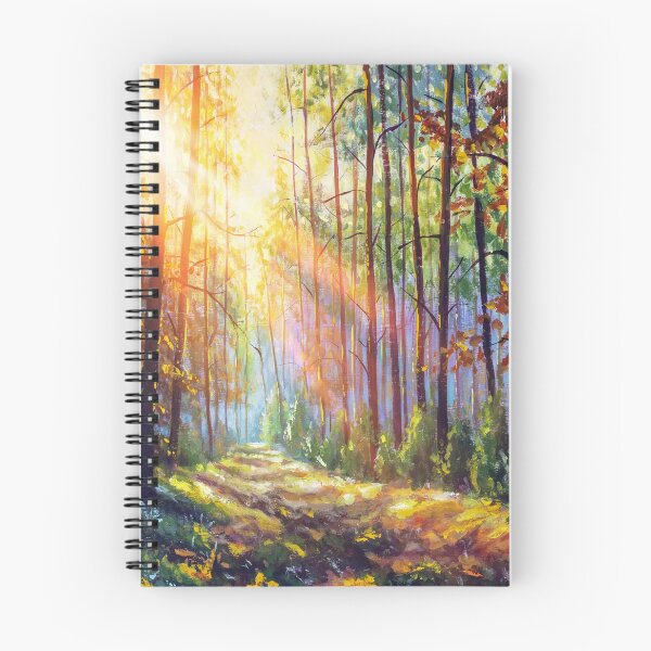 Item preview, Colorful Beautiful Spring Summer Forest Tree Nature Painting designed and sold by Stephani Analah.