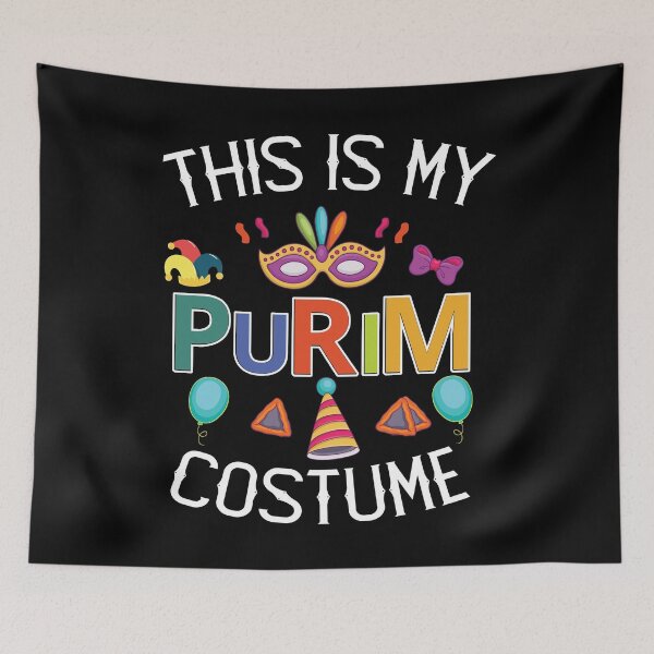 Item preview, This Is My Purim Costume Jewish Happy Purim Holiday Hamantash Party Mishloach Manot Gift T-shirt designed and sold by Beinfashion.