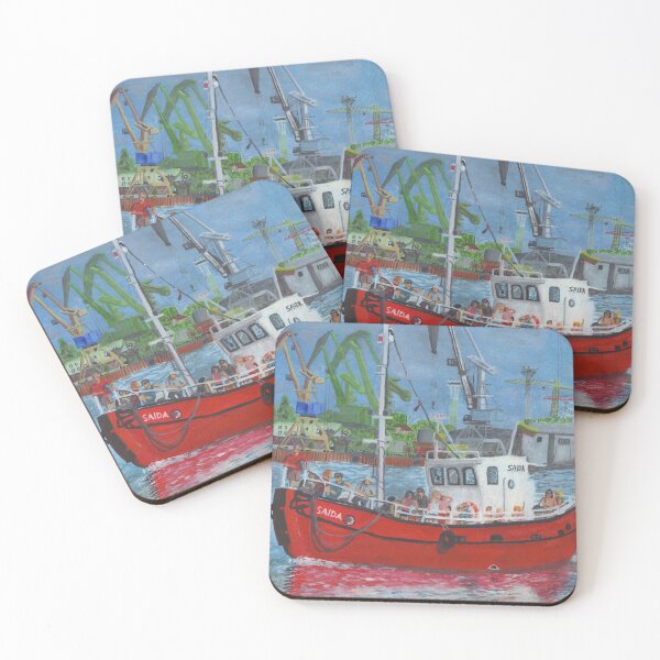 Item preview, Saida, small ferry boat. designed and sold by melbeasleyarts.