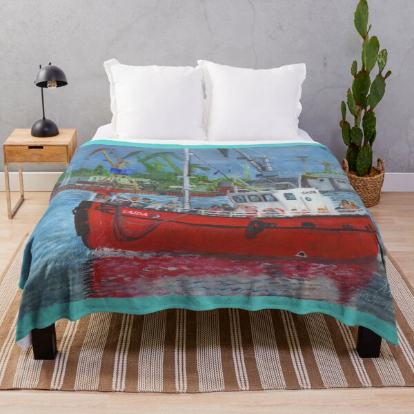 Item preview, Saida, small ferry boat. designed and sold by melbeasleyarts.