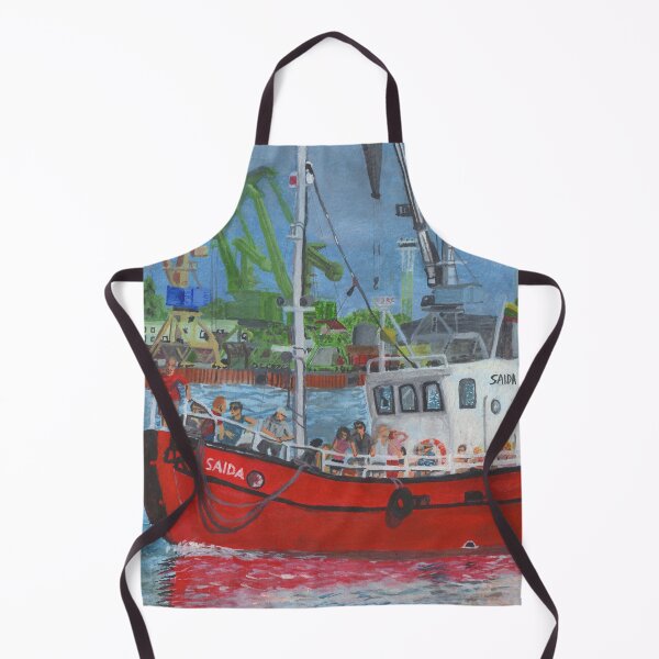 Item preview, Saida, small ferry boat. designed and sold by melbeasleyarts.