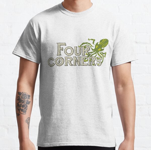 Four Corners colour logo - for dark backgrounds Classic T-Shirt