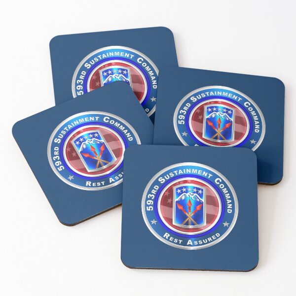 Item preview, 593rd Sustainment Command “Rest Assured” designed and sold by SoldierAlways.