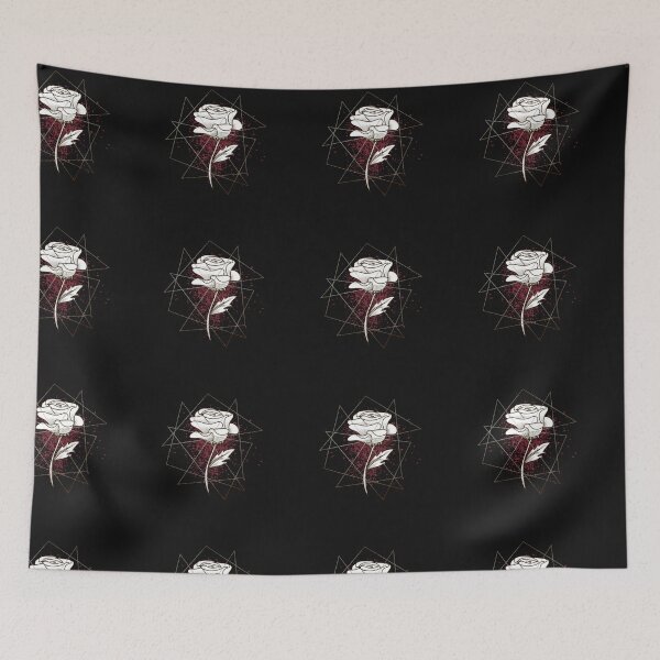 Item preview, White rose color grid (red) designed and sold by MarvelousPSart.