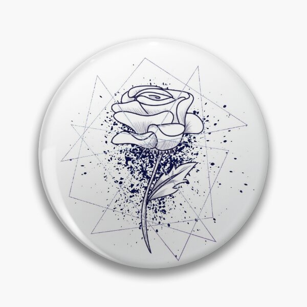 Item preview, White rose color grid (blue) designed and sold by MarvelousPSart.