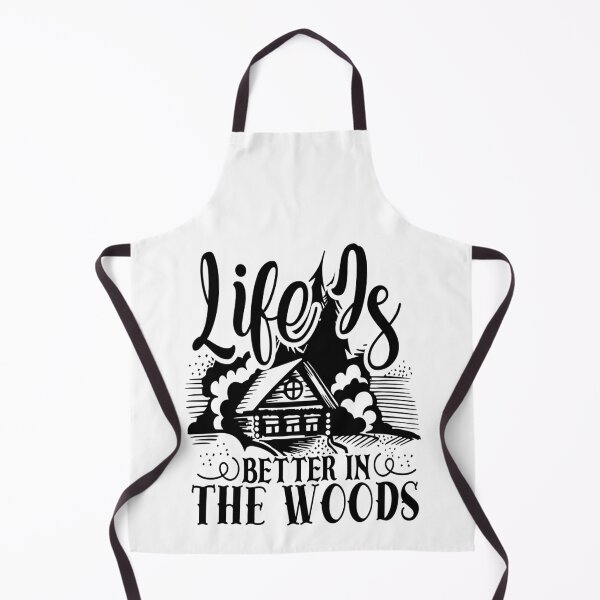 Item preview, life is better in the woods - cool saying nature designed and sold by Raeolus.