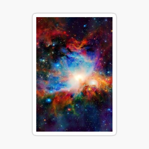 Hubble Telescope (Orion Nebula) Sticker