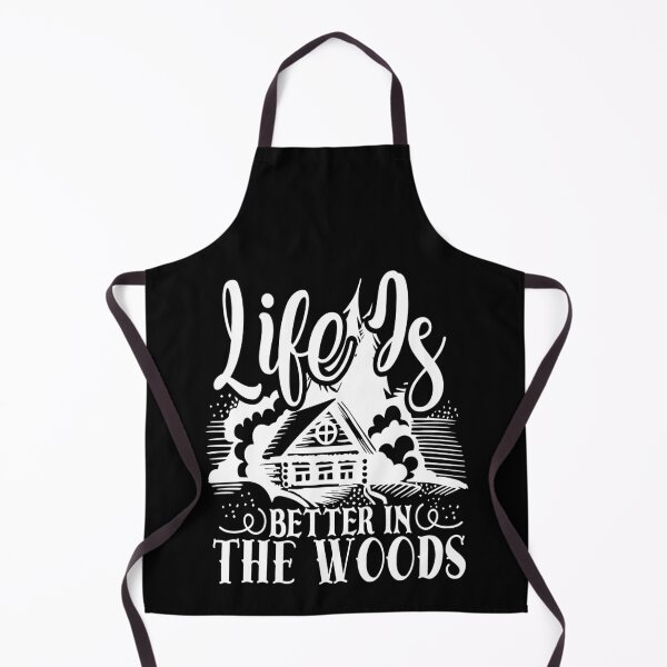 Item preview, cool saying nature - life is better in the woods designed and sold by Raeolus.