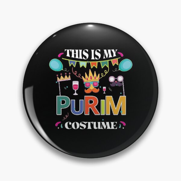 Item preview, This Is My Purim Costume Jewish Happy Purim Holiday Hamantash Party Mishloach Manot Gift T-shirt designed and sold by Beinfashion.