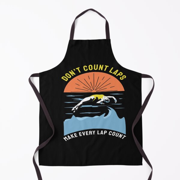 Item preview, Funny Swimmer Quote :Don't Count Laps designed and sold by remonss.