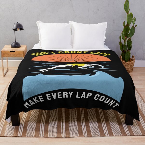 Item preview, Funny Swimmer Quote :Don't Count Laps designed and sold by remonss.