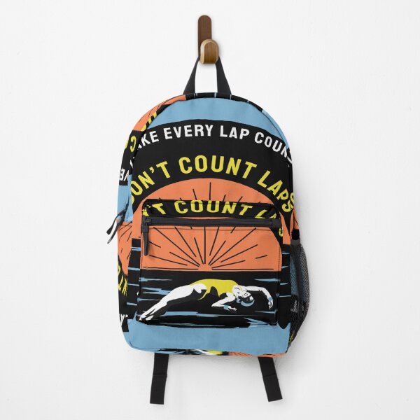 Item preview,  Funny Swimmer Quote :Don't Count Laps designed and sold by remonss.