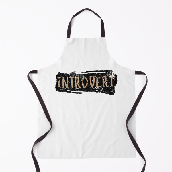 Item preview, Introvert Vintage Brush Splatter Art designed and sold by Creatively Torn.