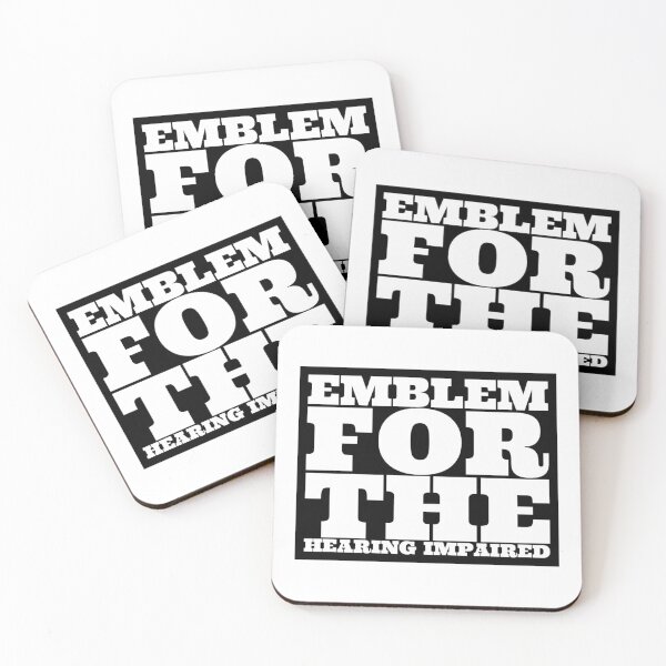 Item preview, Emblem For The Hearing Impaired designed and sold by Hilmanku.