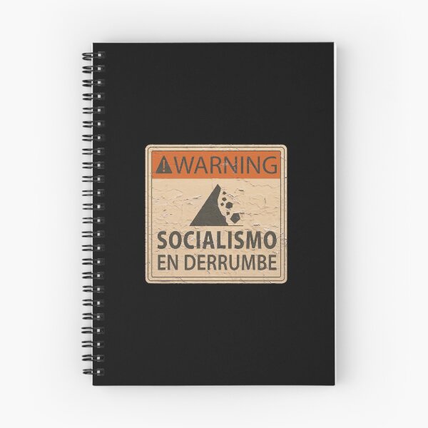 Item preview, Socialism Falling Apart Warning Sign - Spanish Variant designed and sold by JuventudRevende.