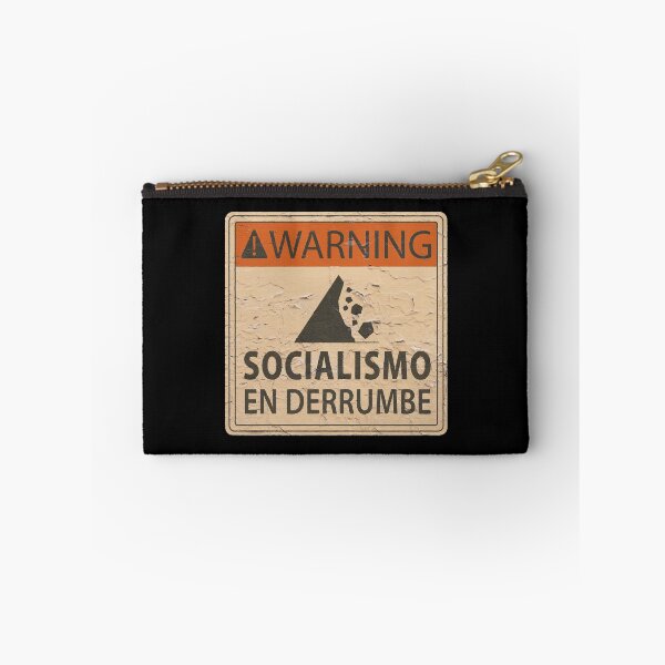 Item preview, Socialism Falling Apart Warning Sign - Spanish Variant designed and sold by JuventudRevende.