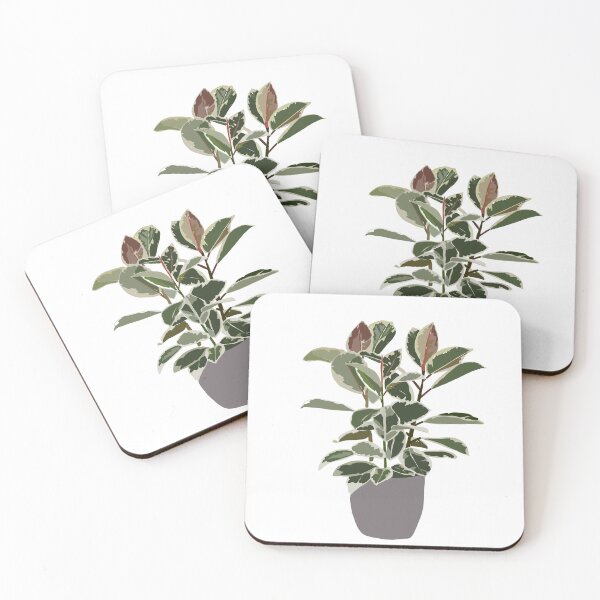 Item preview, Rubber Tree Houseplant designed and sold by cheyenne-leigh.