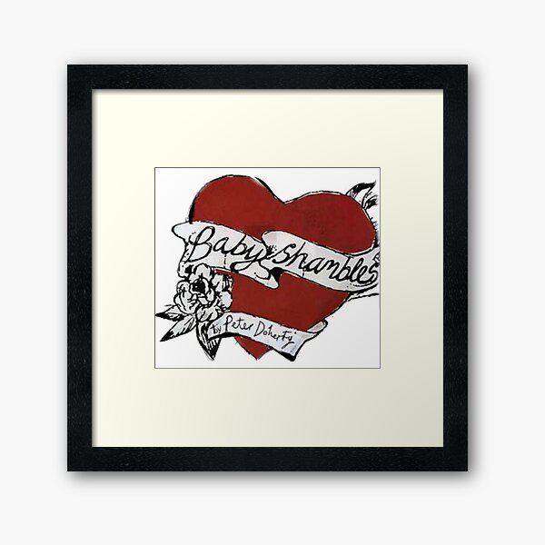 Item preview, Babyshambles, Pete Doherty, heart tattoo design designed and sold by Gangofgin95.