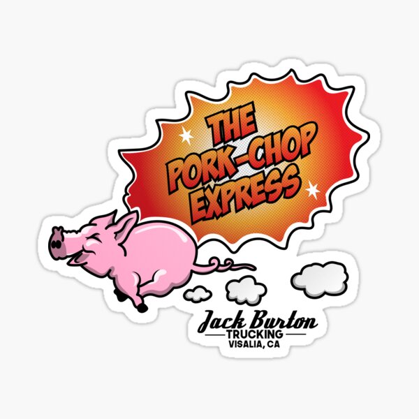 The Pork Chop Express Sticker