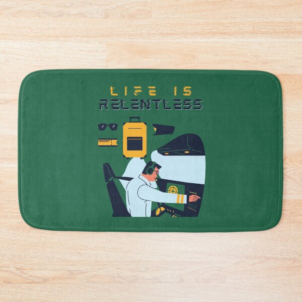 Item preview,  life is relentless | Pilot designed and sold by aeroaware.