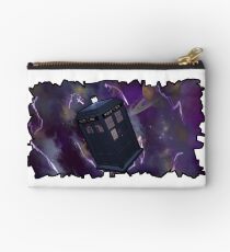 Blue Box in Space Studio Pouch