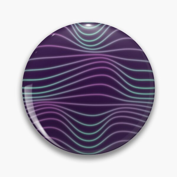Item preview, illusionic distorted lines purple and green designed and sold by venus-ian.