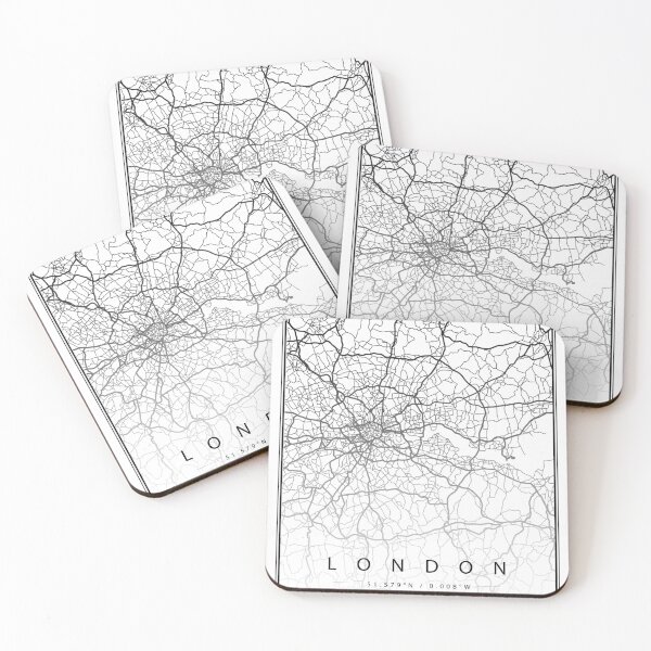 Item preview, London Map, UK designed and sold by Neon Pop Shop.