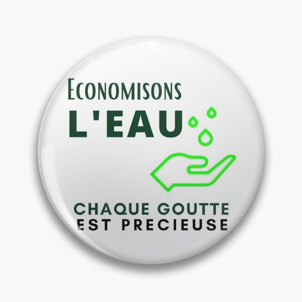 Item preview, Let's save water, every drop is precious designed and sold by mgconseils.