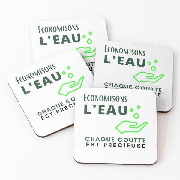 Item preview, Let's save water, every drop is precious designed and sold by mgconseils.