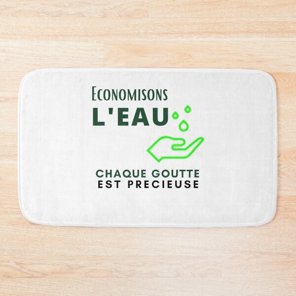 Item preview, Let's save water, every drop is precious designed and sold by mgconseils.